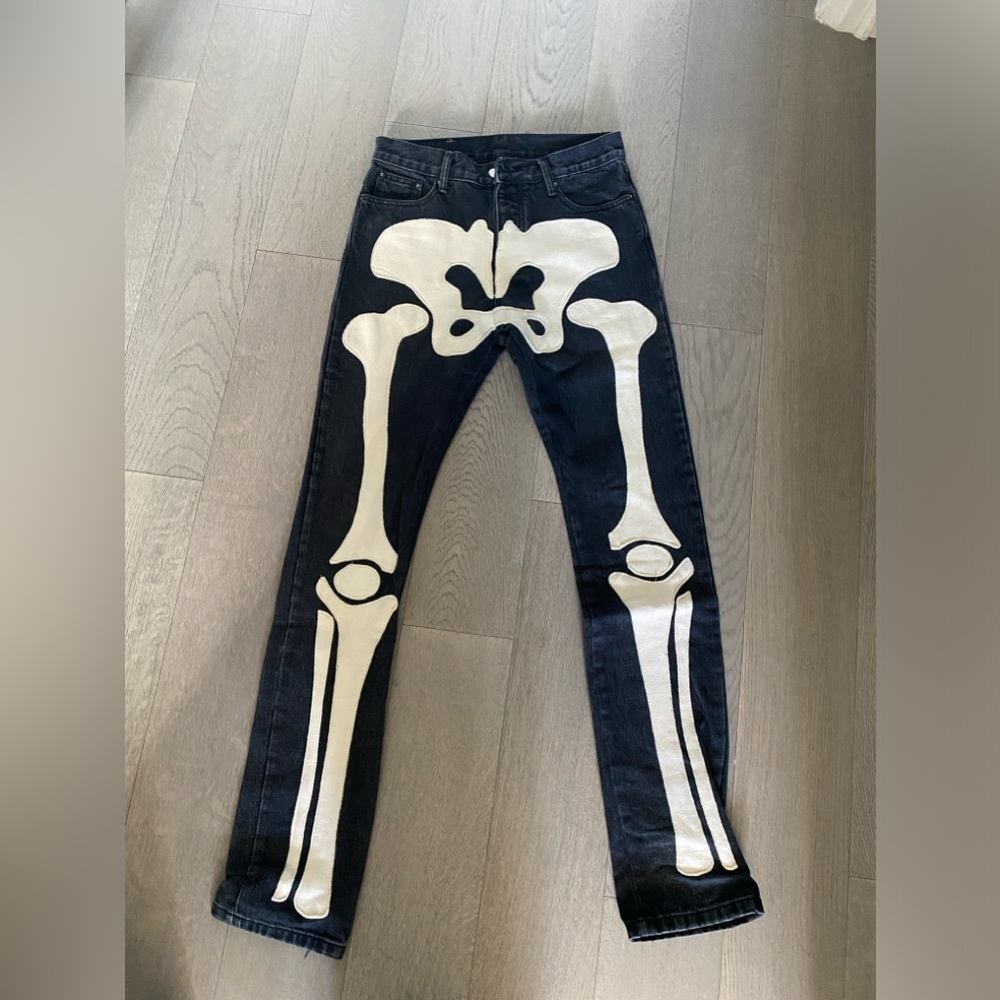 Skeleton denims